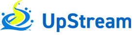 中古トラック・建設機械買取のUpStreamロゴ